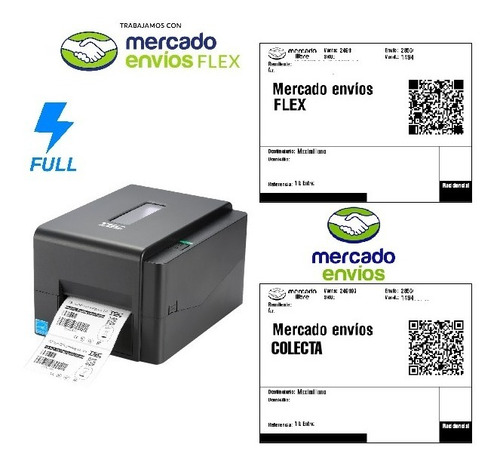 Impresora Etiquetas Codigo Barras Poliamida