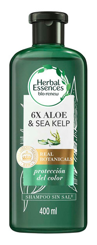 Shampoo Herbal Essences Bio Renew 6x Aloe & Sea Kelp 400 Ml