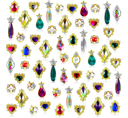 90 Piezas De Diamantes De Imitación 3d De Lujo Con Forma De