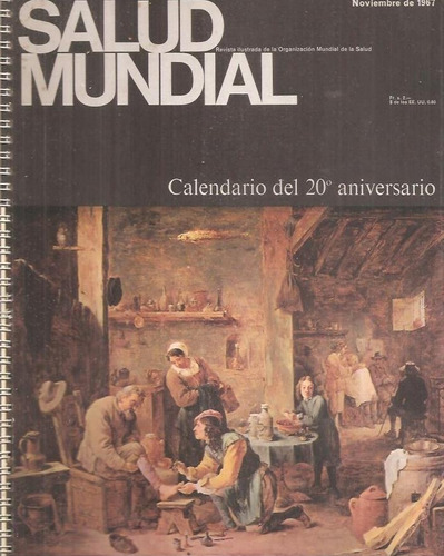 Almanaque Salud Mental Calendario 20° Aniversario Año 1967