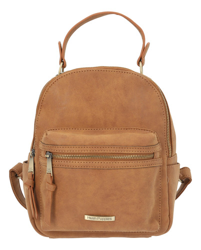 Mochila Mujer Craven Back Café Hush Puppies