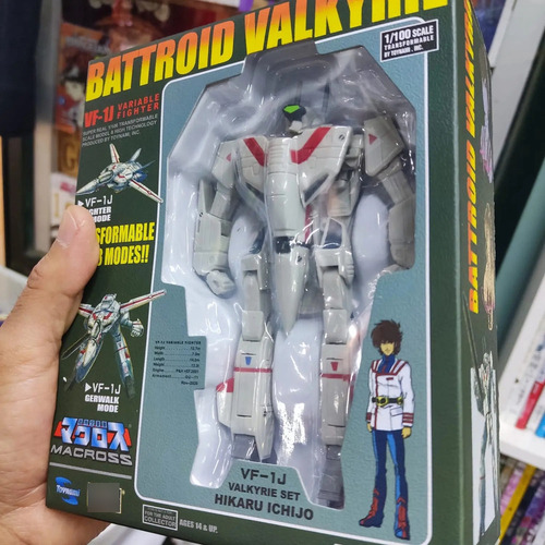 Figura Robotech Macross: Varitech Vf-1j Rick Hunter. Toynami
