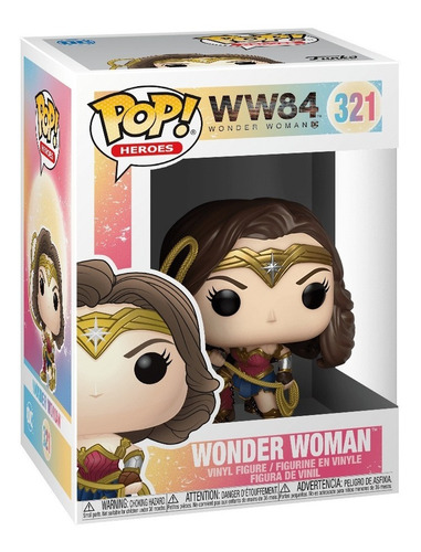 Funko Pop Ww84 Wonder Woman 321 Heroes Orig. - Minijuegos