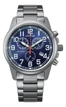 Comprar Reloj Citizen At020056l Crono Ecodrive Plateado Fecha Hombre