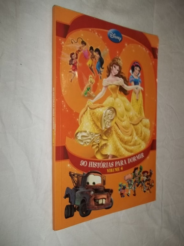 Livro - Disney - 90 Histórias Para Dormir - Volume 4