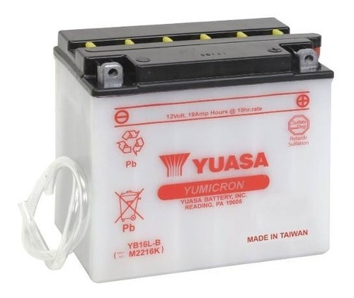 Bateria Yuasa Yb16lb 12v19ah - Sti Motos
