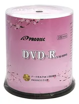 Comprar Prodisc Dvd-r 16x 4.7gb Logo Blanco Data Video Video Video G