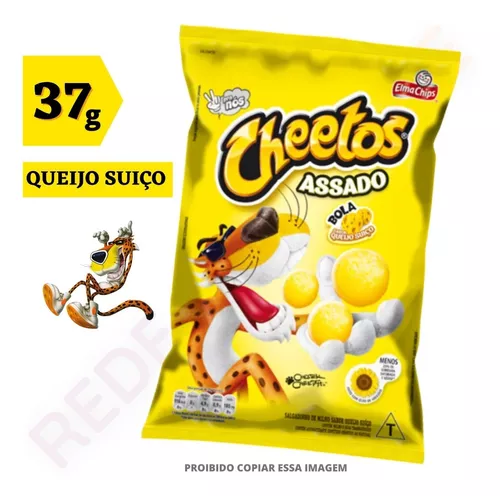 Salgadinho de Milho Bola Queijo Suiço Elma Chips Cheetos 37G em