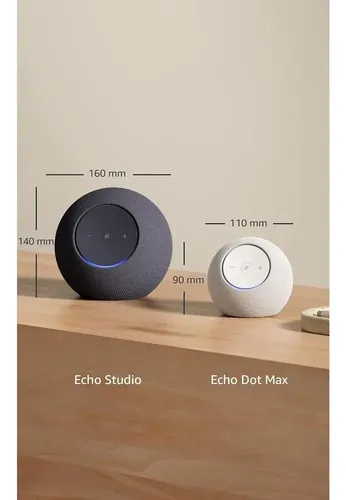 Amazon Echo Dot Max (nova Geração), Smart Speaker Com Alexa
