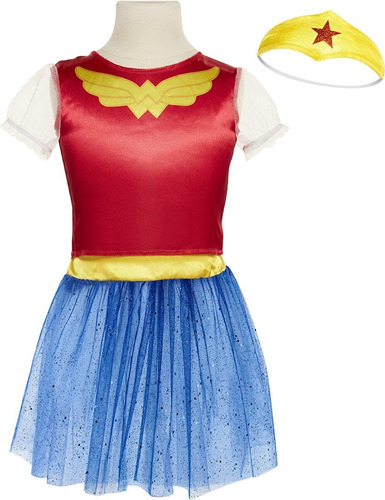 Imagen 6 de 6 de Disfraces Para Niña 3 A 5 Años - Dc Super Hero Girls