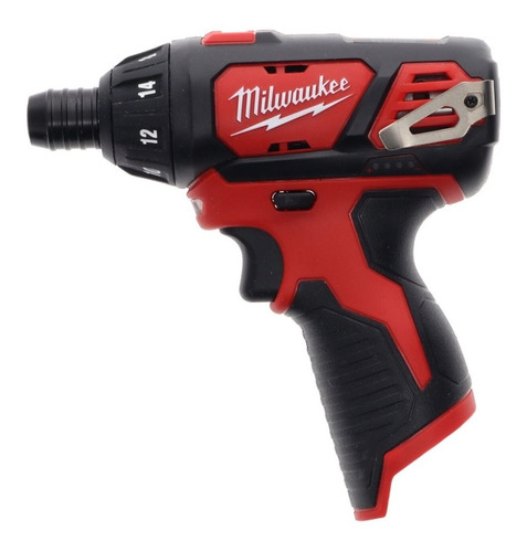 Destornillador inalámbrico Milwaukee M12 2401-20 rojo