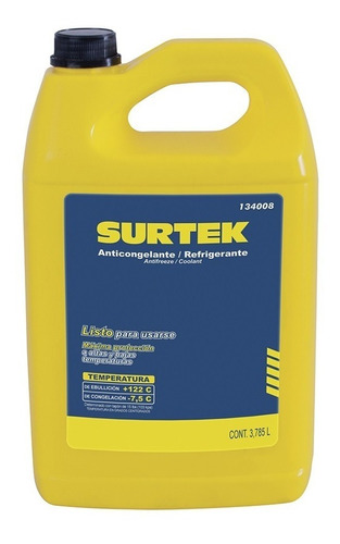 Anticongelante 1 Gal Gran Proteccion 134008 Surtek