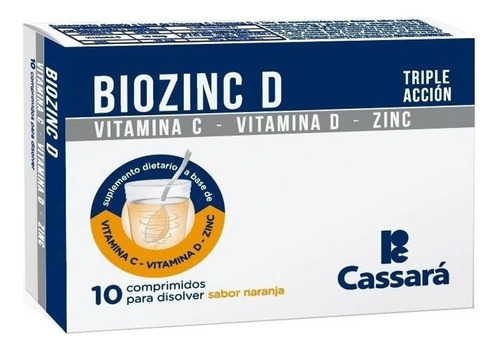 Biozinc D Vitam. C, D Y Zinc X 10 Cmp