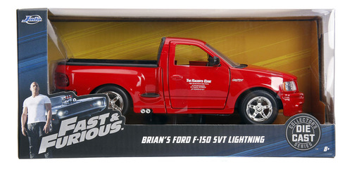Coche Fundido A Presión Jada Toys Fast & Furious 1:24 Brian