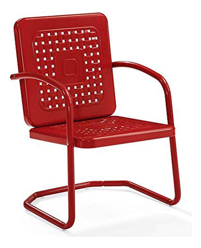 Crosley Furniture Co-re Bates - Juego De 2 Sillas De Metal .