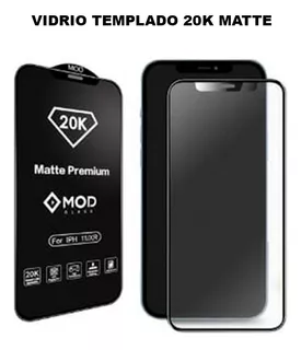 Mica For iPhone 8 Plus Protector De Pantalla Black 20k Mate