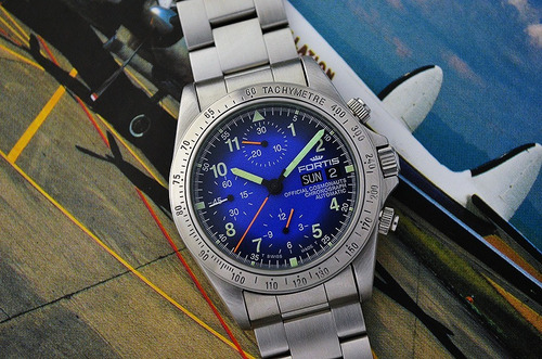 Vintage Fortis Cosmonauts Chronograph - Lindo E Raro Dial