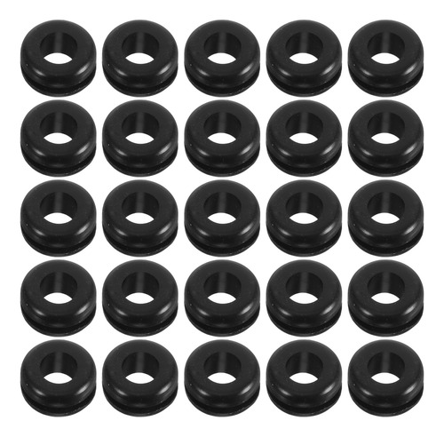 50 Peças De Ilhós De Parede Para Cabos: Cabo De Silicone De