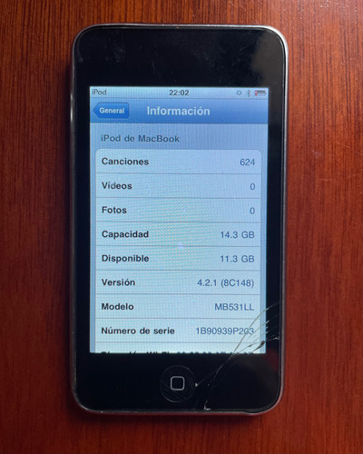 iPod Touch 2 Generación 16gb (Usado)