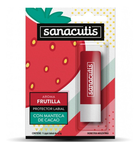 Sanacutis Balsam Labial Frutilla  