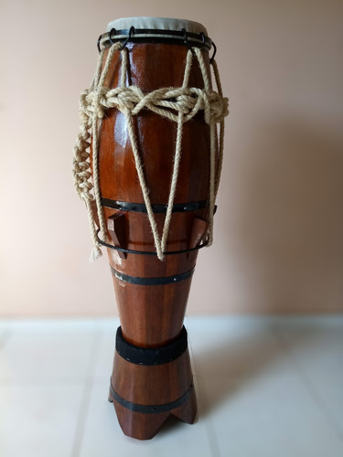 Atabaque Afinação Corda 70 Cm com Suporte Salles Capoeira