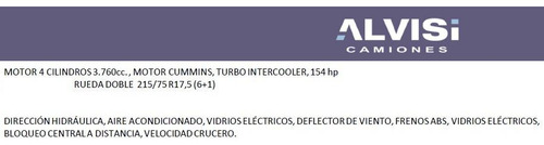 Foton Foton Cummins 5.5 Ton. C/furgón 5.50 Metros Sin Iva