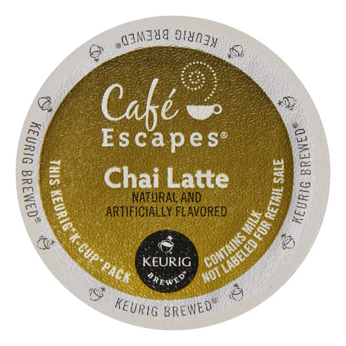 Green Mountain Chai Latte, 12 Unidades K-cups