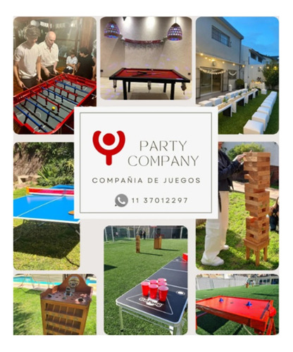 Metegol Tejo Pool Beer Ping Pong Sapo Jenga Arcade Puff Golf