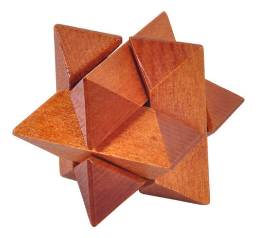 Jj Kongming Cerradura De Cubo Rompecabeza De Madera Con Toy