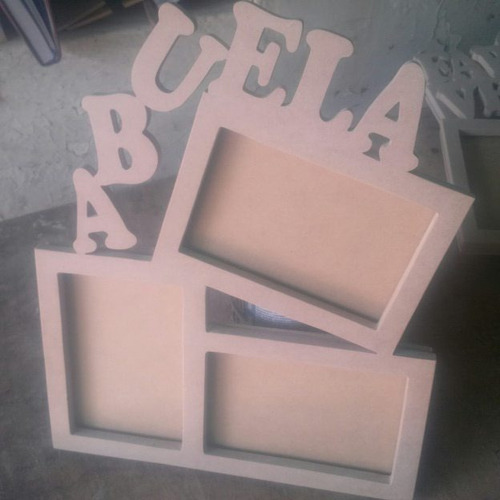 Imagen 2 de 5 de Bellos Portaretrato Personalizados Tamaños Postal En Mdf