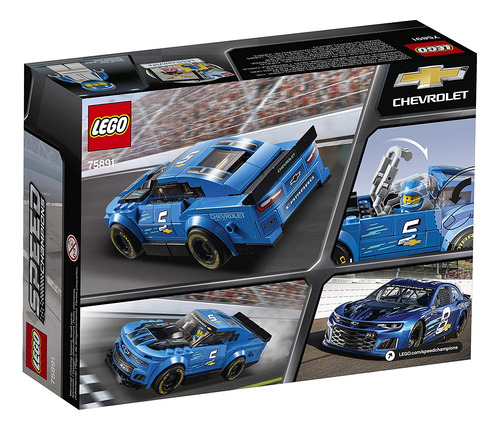 Lego Speed Champions Chevrolet Camaro Zl1 Race Car