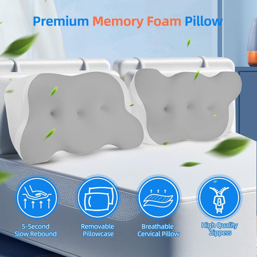 Cotiro Almohada Cervical Para Cuello ' Almohadas De Espuma V