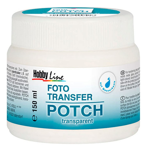 Textimo Potch Transferencia Foto Solucion Glue 150 Ml