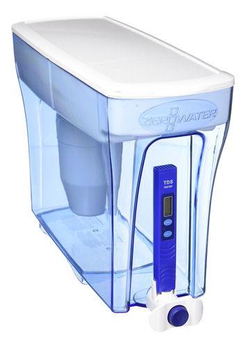 Zerowater 23 + 7 = 30 Tazas Dispensador Con Medidor Tds Grat