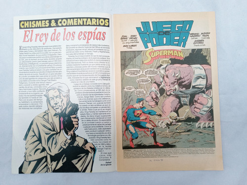 Historieta Comic Antiguo * Superman * Año 4 No 47 Ed Perfil (Usado)