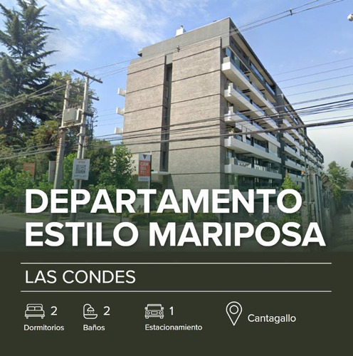 Se Vende Departamento Estilo Mariposa 2d2b+eb/ Cantagallo