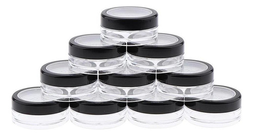 . 10x Caja Forma Forma Polvo For Maquillaje, Tamaño
