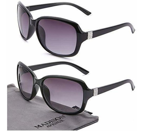 Lentes De Sol - Madison Avenue, Paquete De 2 Gafas De Sol Cl