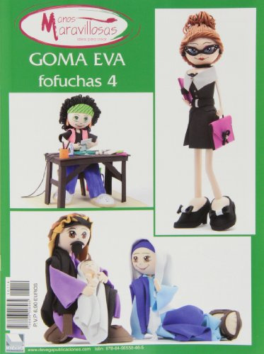 Goma Eva Fofuchas 4 - Manos Maravillosas