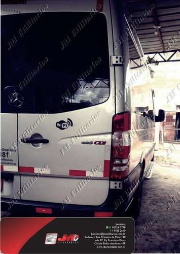 M.benz Sprinter Cdi 415 Ano 2015 Longa Completa Jm Cod.1207