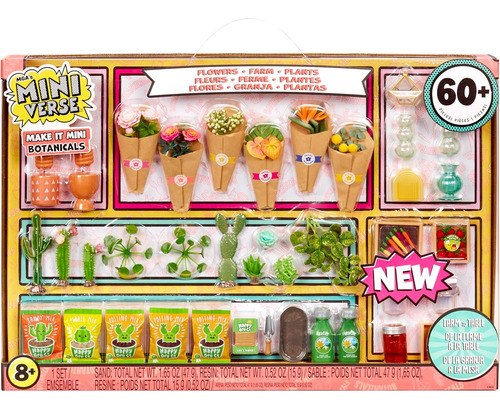 Juego De Jardin Botanico Miniverse Mini Coleccionable
