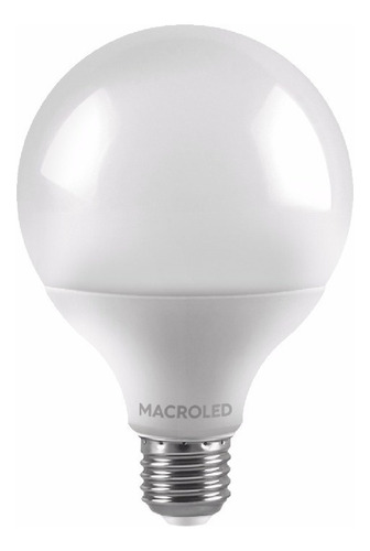 Lampara Globo Led 14w G95 E27 Blanco Cálido Macroled Color de la luz 3000K