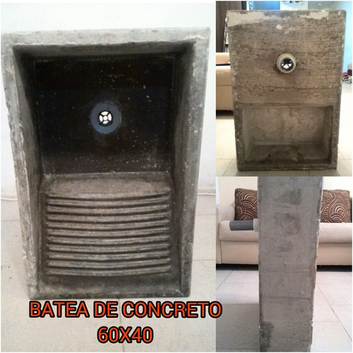 Batea De Concreto 60x40