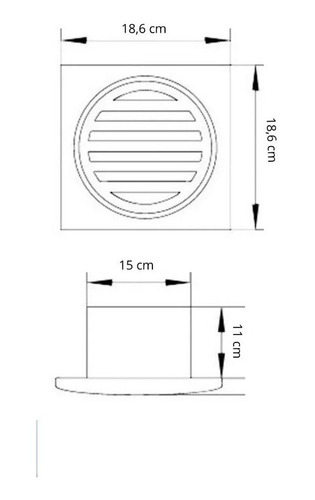Imagen 2 de 7 de Extractor De Baño Tst 6 Pulgadas Embalaje Extra Gratis