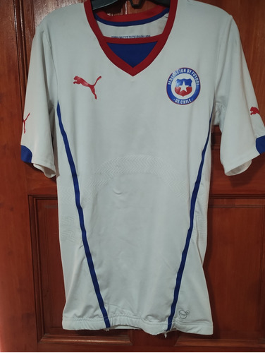Camiseta Selección De Chile Año 2014 Recambio Talla M Powerd