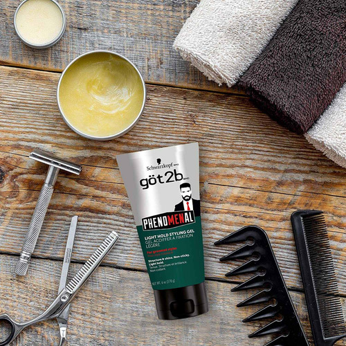 Got2b Gel Para El Cabello De Estilo Fenomenal De Luz, 6 Onza