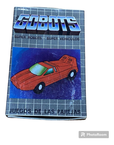 Mazo Naipes Gobots Retro Sin Uso