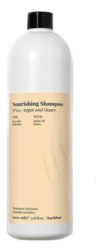Shampoo Nutritivo No02 Miel Y Argan 1000ml.