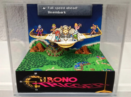 Diorama Cubo - Chrono Trigger