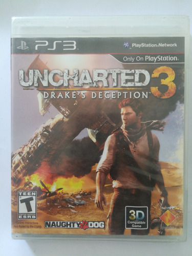 Uncharted 3 Drake's Deception Ps3 Nuevo, Original Y Sellado